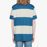 Gucci SS20 Blue White Wide Stripe Male Blue 604176-XJB6V-9230