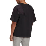 Men's adidas originals Round Neck Pullover Logo Printing Short Sleeve Japanese Version Black T-Shirt HG1438