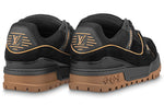 LOUIS VUITTON Trainer Maxi Sneakers 'Black Suede' 1ABM30
