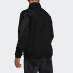 adidas M Future Icon Stripe Woven Stand Collar Sports Logo Jacket Black H21534