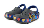 (PS) Crocs CFL Transformers Bnd Lt Slate Graffiti Outdoor Casual Gray Sandals 205501-0DA