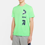 Nike AS Men's J LGC AJ13 SS Tee 1 ILLUSION Green CW0796-350