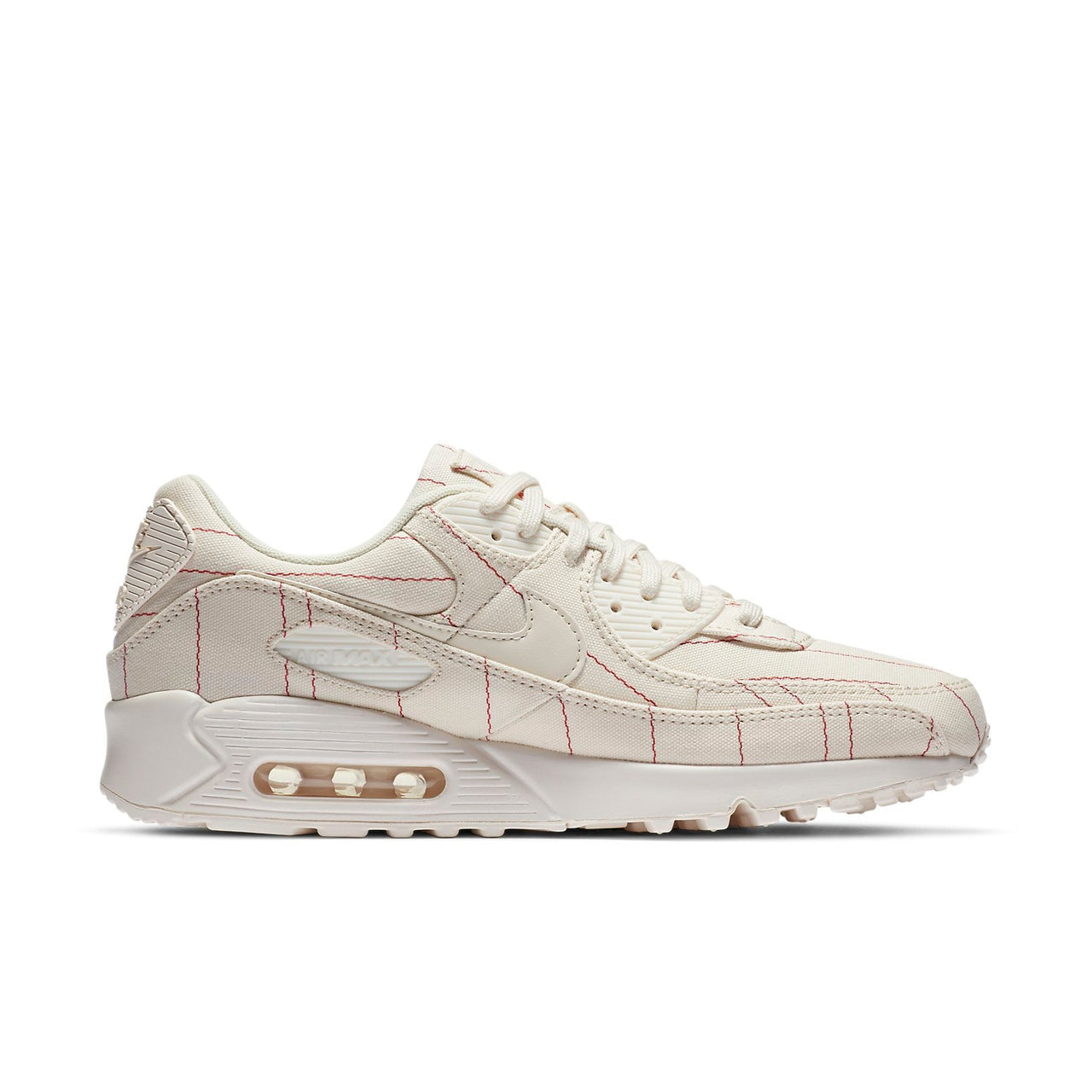 Nike Air Max 90 'Pinstripes - Natural Chili Red' CZ5593-100