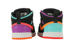 (TD) Air Jordan 1 Mid 'Black Multi' 640735-083