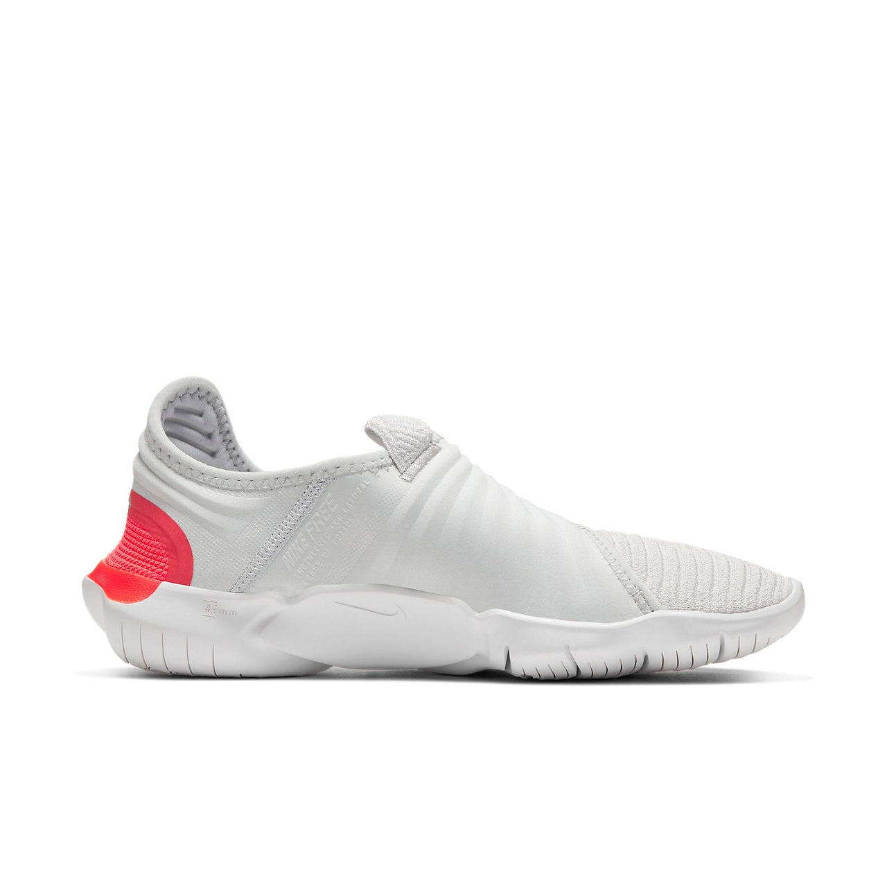 (WMNS) Nike Free RN Flyknit 3.0 'White Red' AQ5708-009