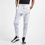 Men's Air Jordan Casual Camouflage Drawstring Sports Pants/Trousers/Joggers White AH6167-121
