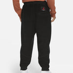 Air Jordan Triangle Flying Man Patch Logo Sports Pants Black CZ1210-010