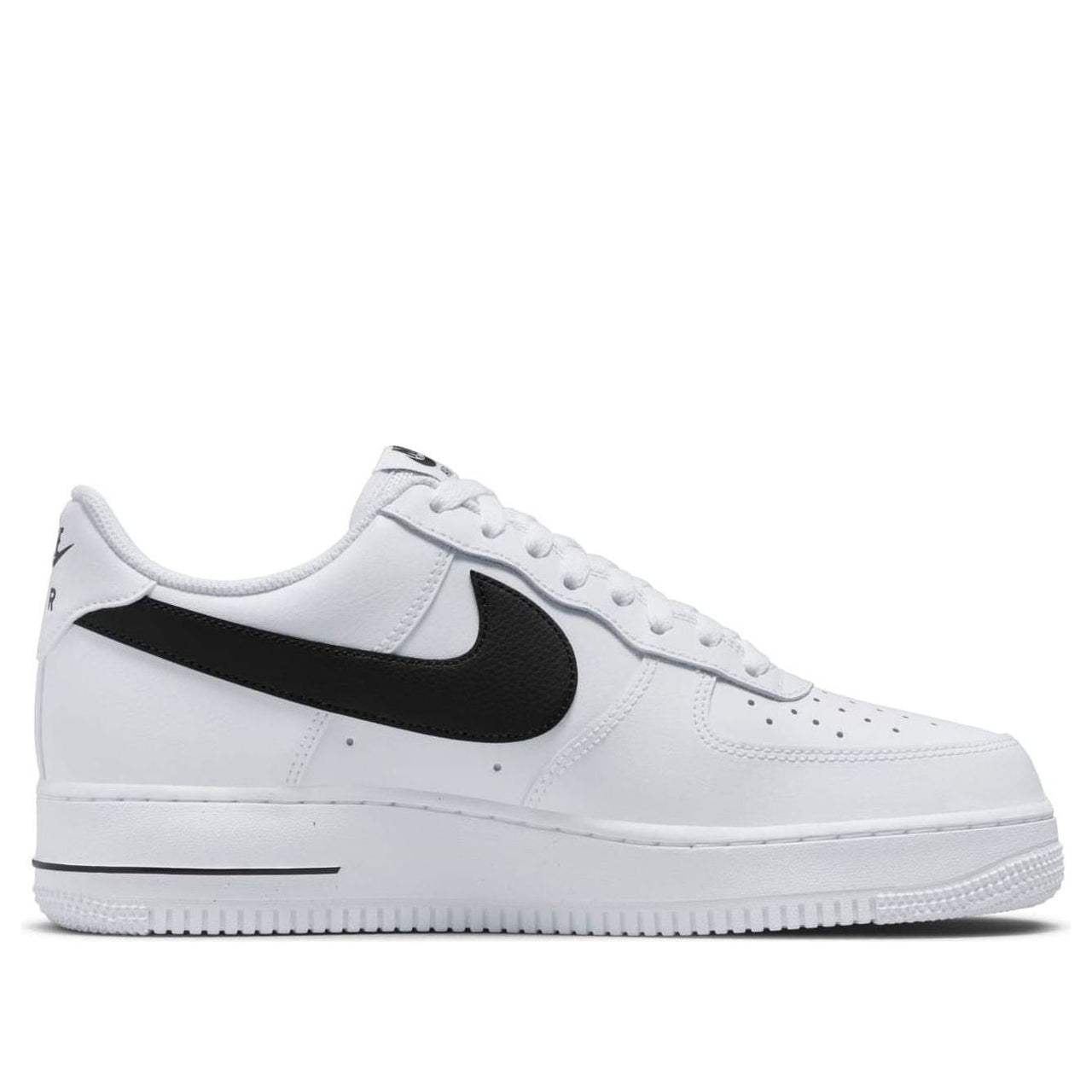 Nike Air Force 1 '07 'Cut Out Swoosh - White Black' DR0143-101