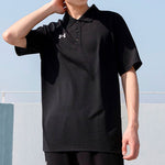 Under Armour Causual Sports Training Ventilate Polo Male Black 21500537-001