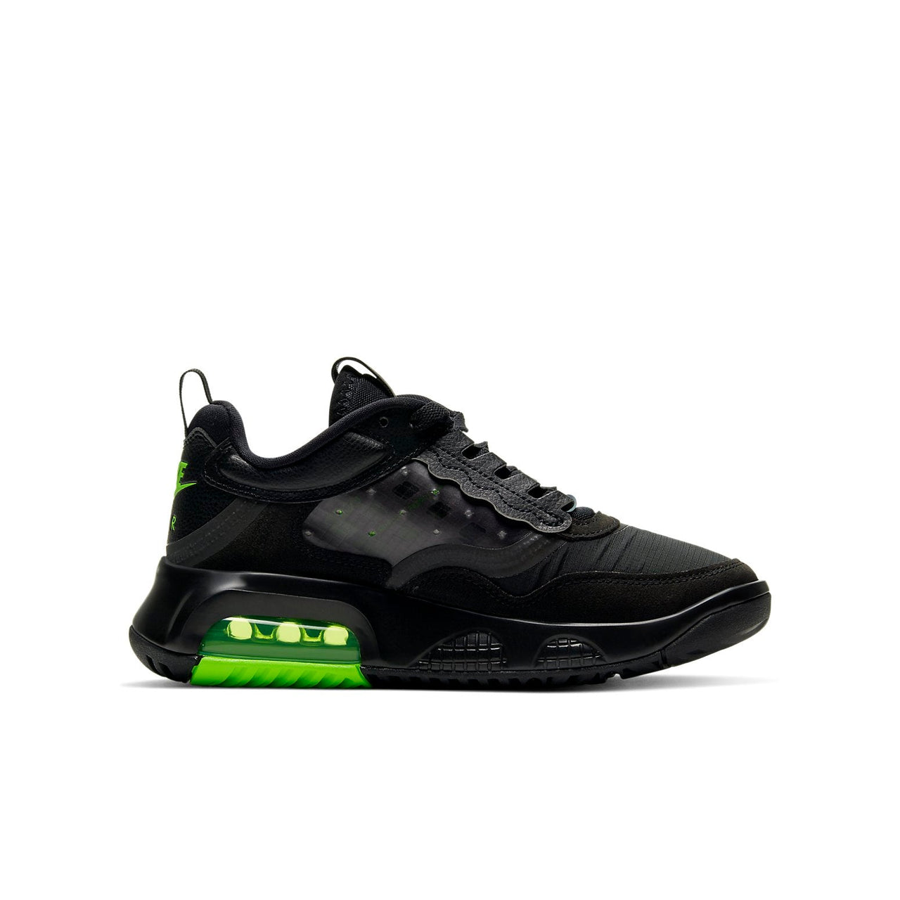 (GS) Air Jordan Max 200 (Black) - 'Black Green' CD5161-003