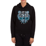 (WMNS) KENZO Embroidery Cotton Hoodie Black FA62SW8714XA-99A