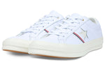 Converse One Star Piping Low Top In White/Enamel Red/Egret 159694C