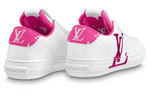 (WMNS) LOUIS VUITTON Charlie Sneakers 'White Fuchsia' 1AAVZM