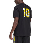 adidas Printing logo Round Neck Short Sleeve Black HG1400