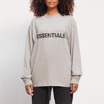 Fear of God Essentials FW20 Long Sleeve Tee 'Oatmeal' 0125250500233260