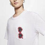 (WMNS) Nike AS W Sportswear Nike Sportswear Tee BOY SUMMER FUN 3 White CU9700-100