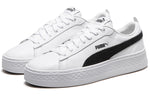 (WMNS) PUMA Smash Platform L 'White Black' 366487-12