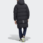 adidas Unisex Gd Puffy Lg Co Hooded Down Jacket Black H23084