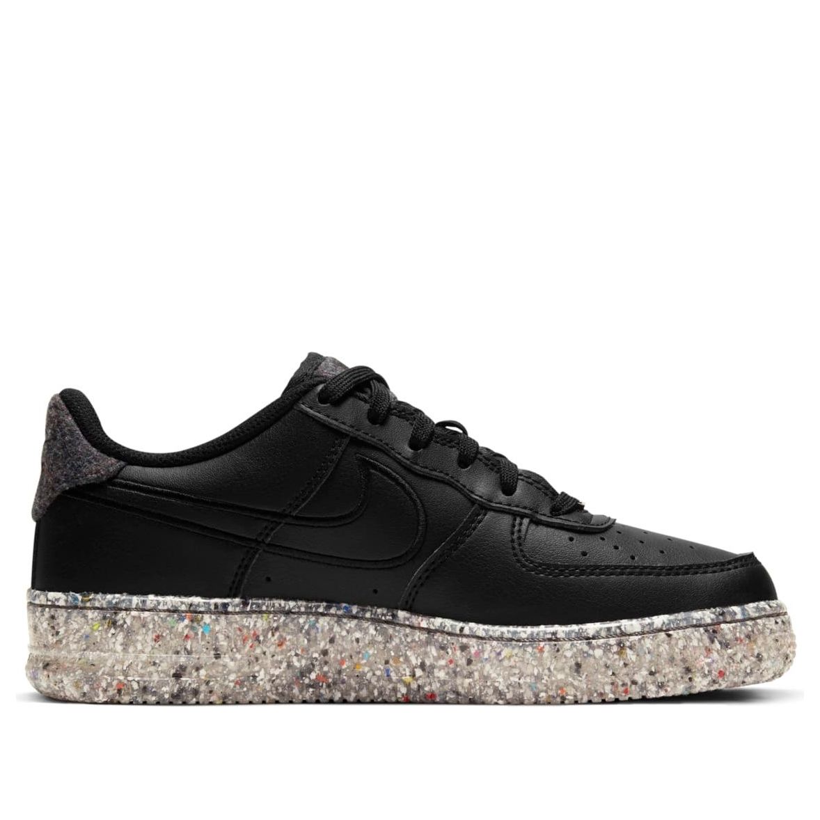 (GS) Nike Air Force 1 'Recycled Wool Pack - Black' DB2813-001