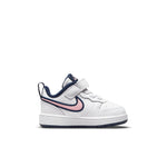 (TD) Nike Court Borough Low 2 SE1 'White Blue Pink' DB3092-100