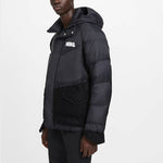 Nike x sacai Loose Splicing hooded Down Jacket 'Black' CT3269-010
