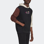 Men's adidas originals Logo Contrasting Colors Pullover Yellow White HI5264
