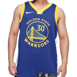 Nike Steph Curry Icon Edition Golden State Warriors Jersey Blue AV4947-496