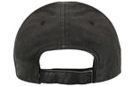 Balenciaga Washed Denim Logo Baseball Cap 'Black/White' 617160-4A2B4-1077
