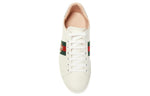 (WMNS) Gucci Ace Embroidered Platform 'White' 577573-DOPE0-9064