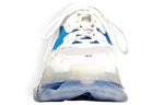 (WMNS) Balenciaga Triple S 'Clear Sole - White Blue' 544351W09ON9169