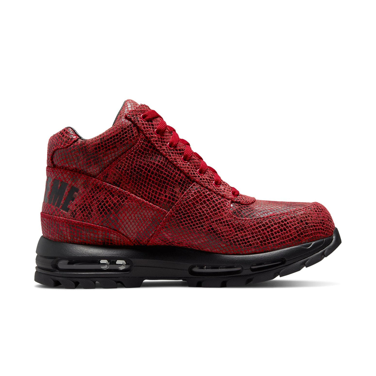 Nike x Supreme Air Max Goadome 'Red Snakeskin' DA1475-600