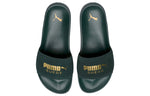 PUMA Leadcat Suede Green Unisex Slippers 365758-09
