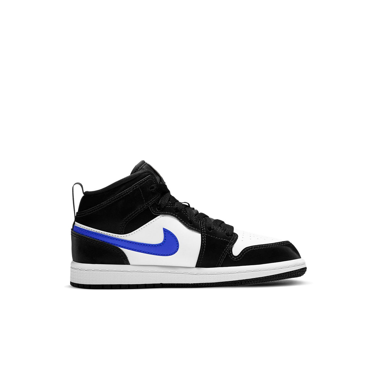 (PS) Air Jordan 1 Mid 'Black Racer Blue' 640734-084