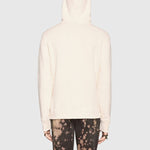 Gucci Vintage Double Ring Logo Printed Hooded Drawstring Sweatshirt Men's White 454585-X5J57-9541