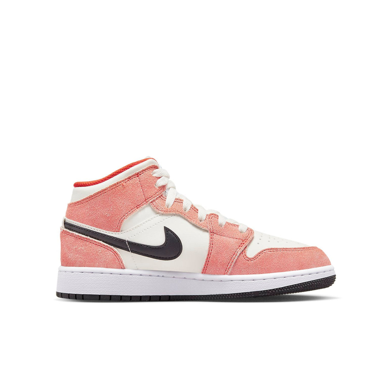 (GS) Air Jordan 1 Mid SE 'Orange Suede' DV1336-800
