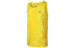 Air Jordan Printed Poolside Printing Basketball Sports Vest Yellow CJ6231-728