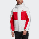 adidas Sports Hooded Down Jacket Men White GF0082