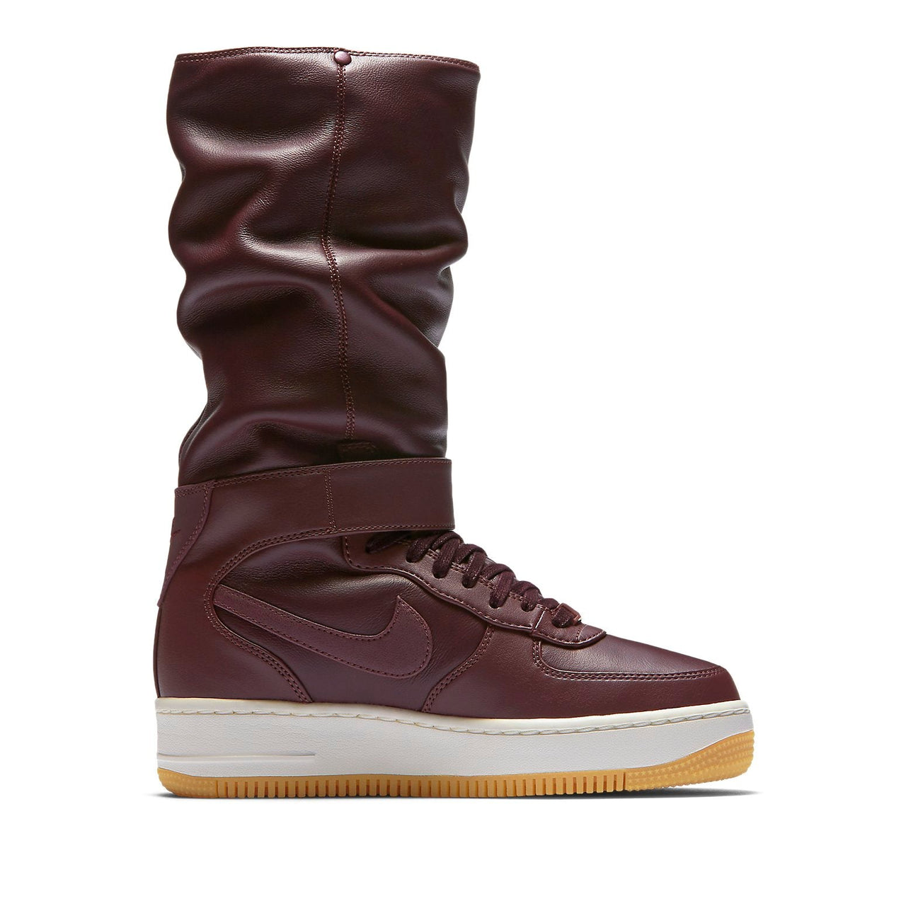 (WMNS) Nike Air Force 1 'Upstep Warrior Dark Red' 860522-600