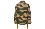 Off-White Camouflage Multiple Pockets Yellow Cargo Jacket Camouflage OMEL003E180260109901