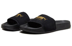 PUMA Leadcat Suede Slide 'Black Team Gold' 365758-01