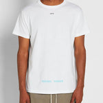 Men's Off-White Marilyn Monroe Printing Short Sleeve White T-Shirt OMAA002F171850470188
