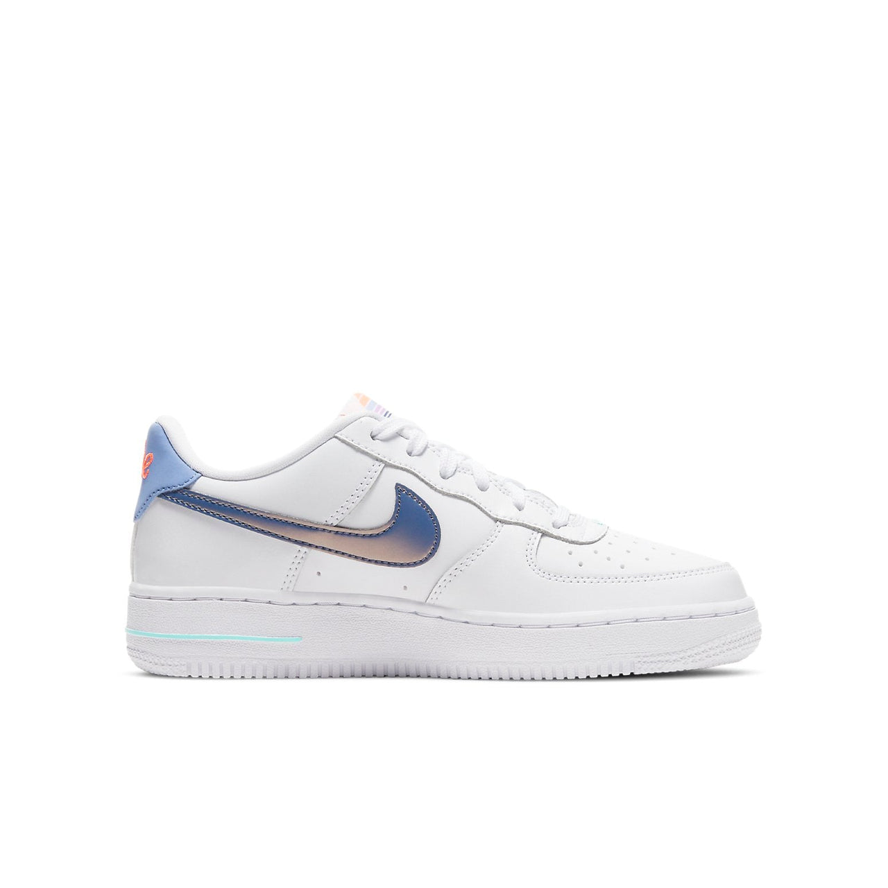(GS) Nike Air Force 1 LV8 1 'White Dark Purple Dust' DC8188-100