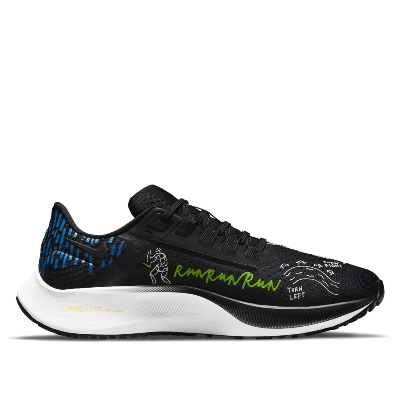 Nike x Joy Yamusangie Air Zoom Pegasus 38 'Running Thoughts - Black' DM3274-001