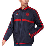 adidas FC Bayern Icons Woven Jacket 'Night Navy Active Red' GR0696