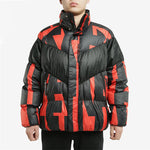 Nike Casual Stand Collar Down Jacket Black Red CK1850-634