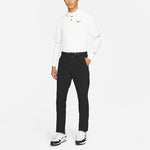 Nike Dri-FIT Uv Vapor Golf Sports Stand Collar Long Sleeves White CU9803-100