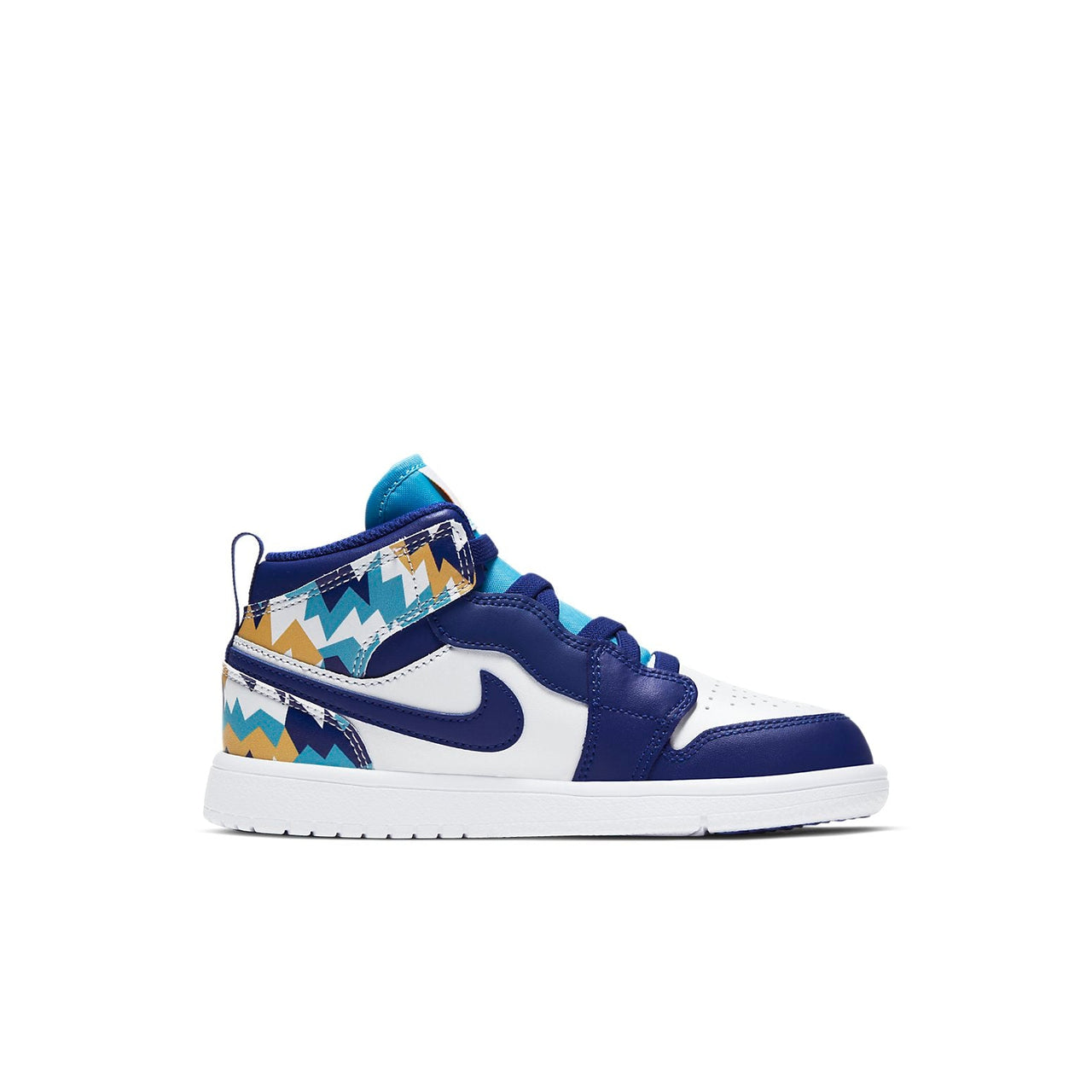 (PS) Air Jordan 1 Mid ALT 'White Blue' AT4612-105