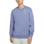 Nike French Terry Swoosh Gradient Round Neck Pullover DB9408-412