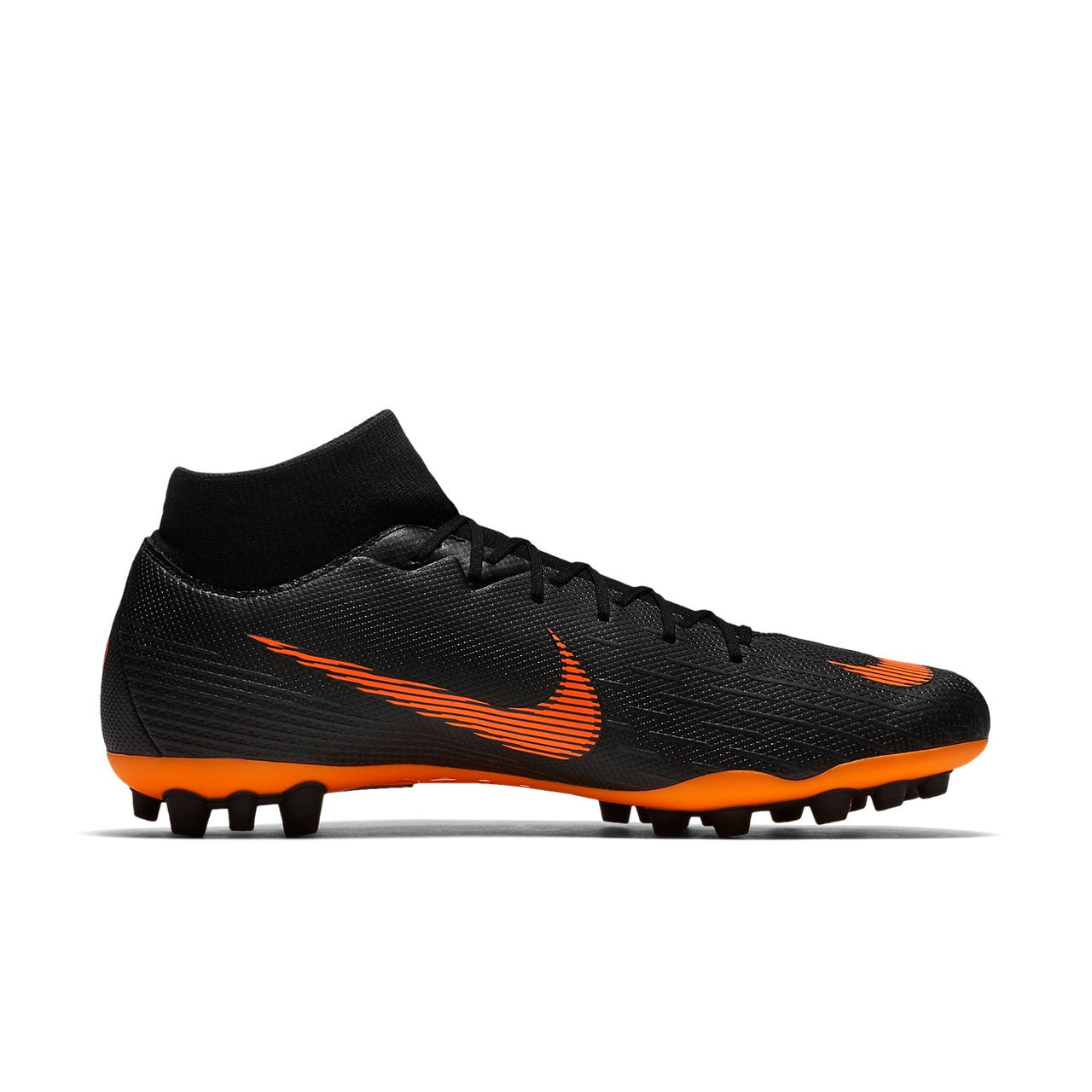 Nike Mercurial Superfly 6 AG Artificial Grass 'Black Orange' AO8997-081