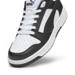 (GS) PUMA Rebound v6 'White Black' 393833-01